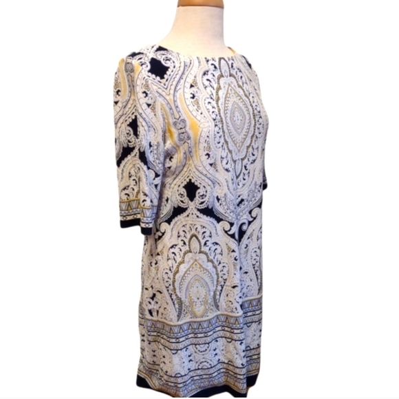 Isabel & Nina | Paisley Print Dress - Picture 2 of 3